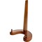 Bard's Walnut MDF Wood Plate Stand, 8.25" H x 5.5" W x 4.5" D (For Plates 9"-13")